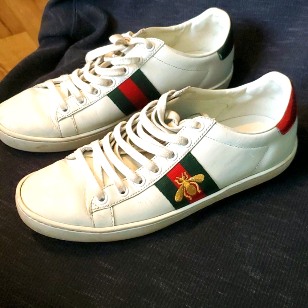 Used Gucci Embriodered Sneakers